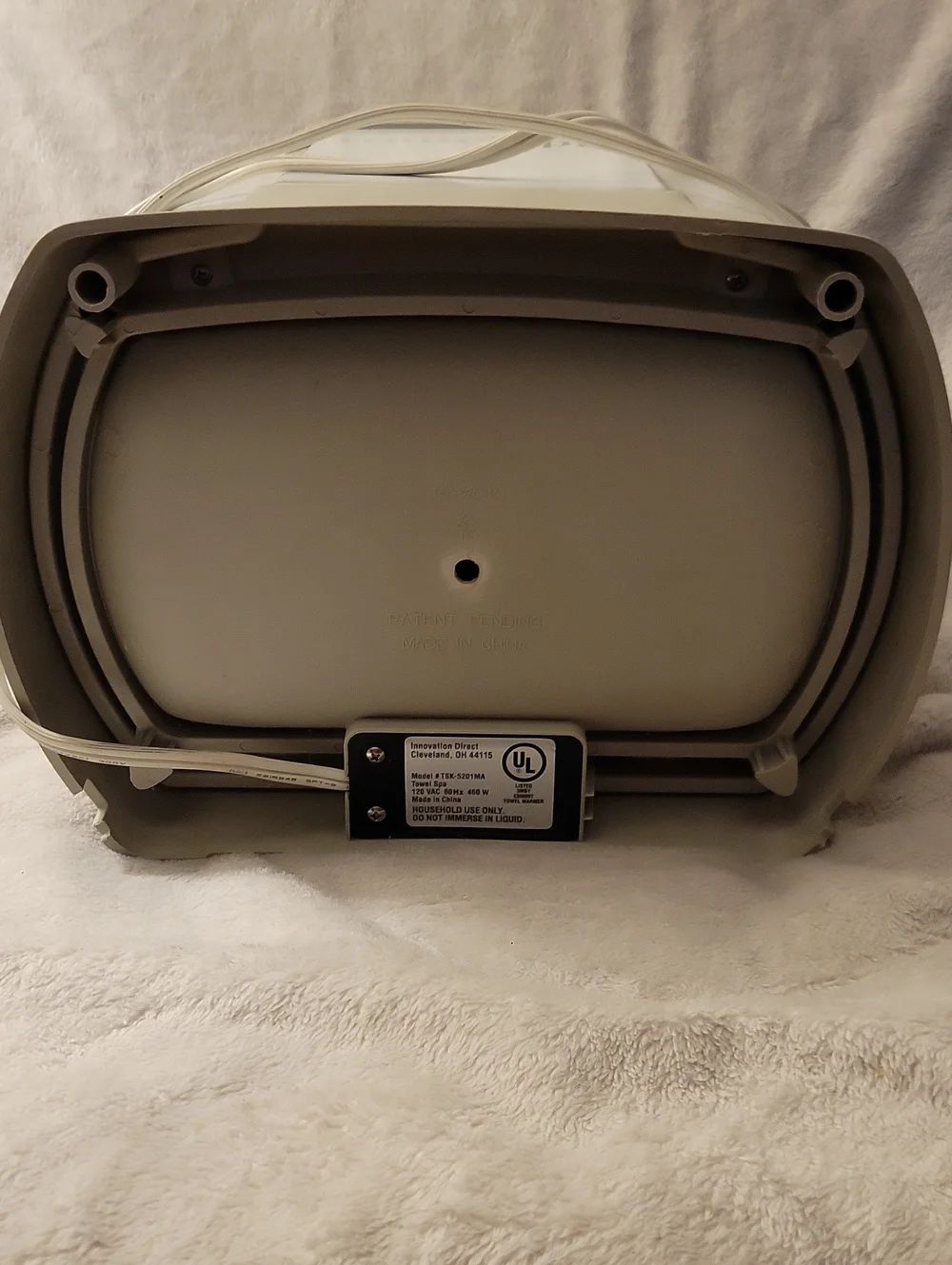 Brookstone Towel Spa Warmer. Trsted And Works